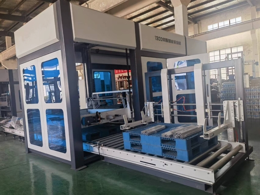 Gepersonaliseerde Spanning SUS304 palletmachine voor snel en nauwkeurig palletiseren