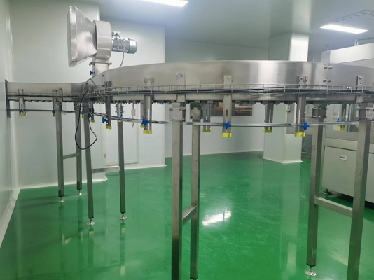 7000BPH 18 koppen waterdrank sap vulmachine voor eenvoudig te bedienen productie