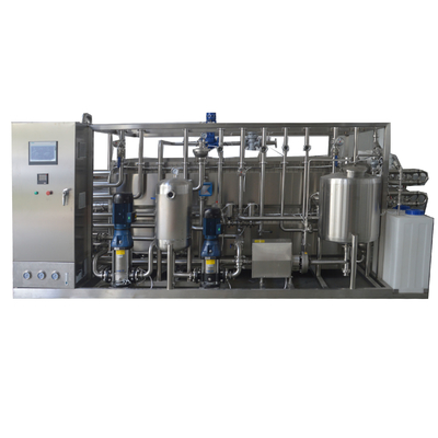 1000L/H Tubulaire UHT-sterilisator voor vloeibare voedingsmiddelen en dranken