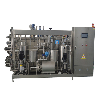 Automatische buisvormige UHT-sterilisator voor vloeibare voedingsmiddelen en dranken 2000L/h