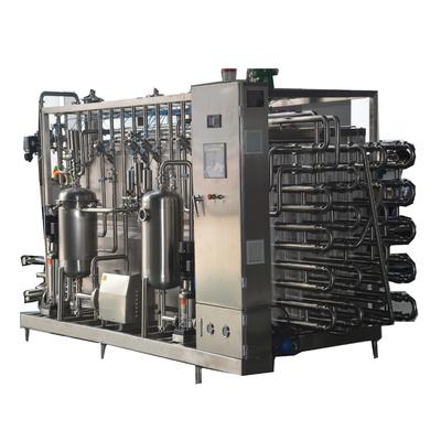 Automatische buisvormige UHT-sterilisator voor vloeibare voedingsmiddelen en dranken 2000L/h
