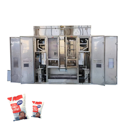 4000-6000 Pouch/Hr 2 hoofd aseptische zak verpakkingsmachine voor melk sap bonen melk pindamelk