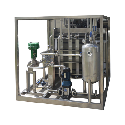 2000 L/H Plate UHT Sterilisator voor versmelte dranken en sappen
