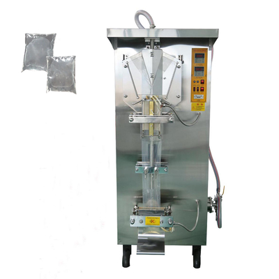 Automatische zakjes melk drank vullen en afdichten machine datum printer counter cutter