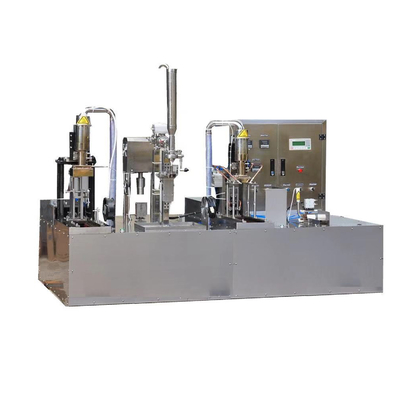 Gable top carton vulmachine voor alle soorten sap, melk, dunne room, melk dranken en graan sap